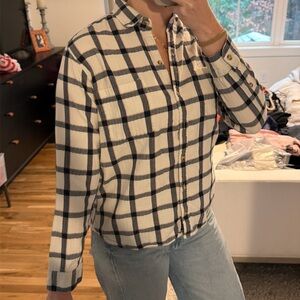 Abercrombie Plaid Button-Up Shirt
